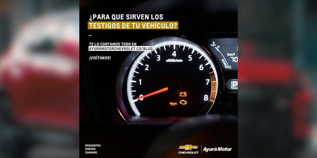 Imagen de los indicadores de un coche