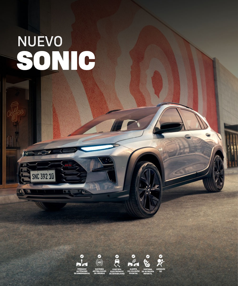Banner Nuevo Chevrolet Sonic