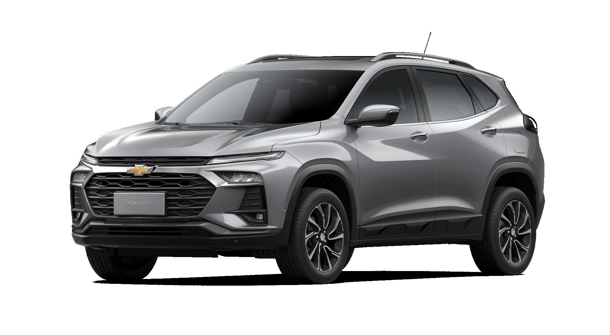 Tracker Premier en gris plata tiburón.