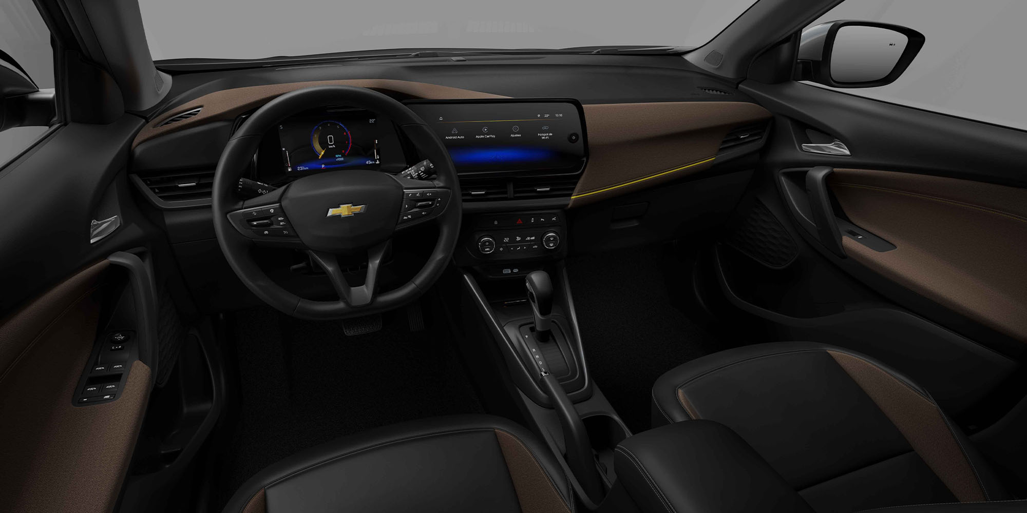 Diseño interior sofisticado Tracker 2026