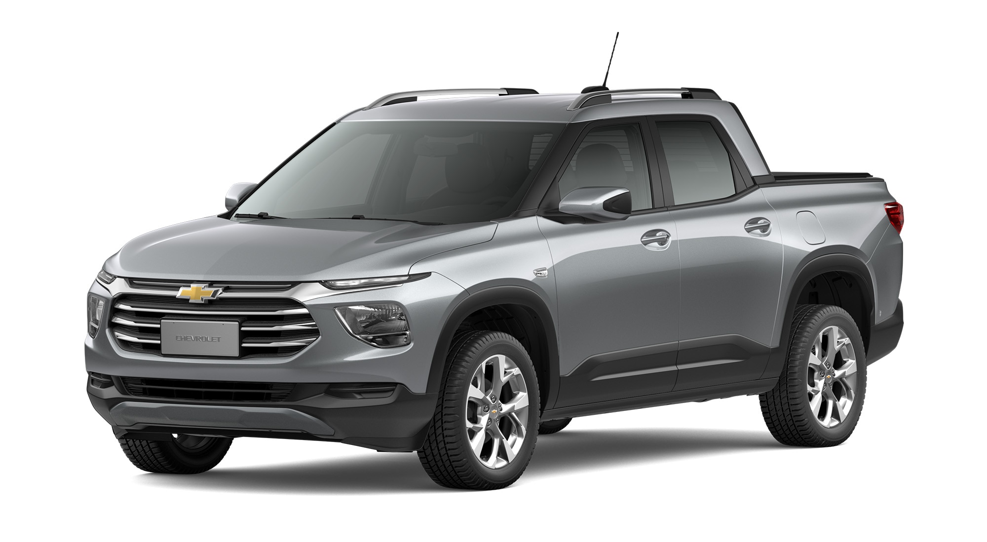 Chevrolet Montana LTZ color gris rush