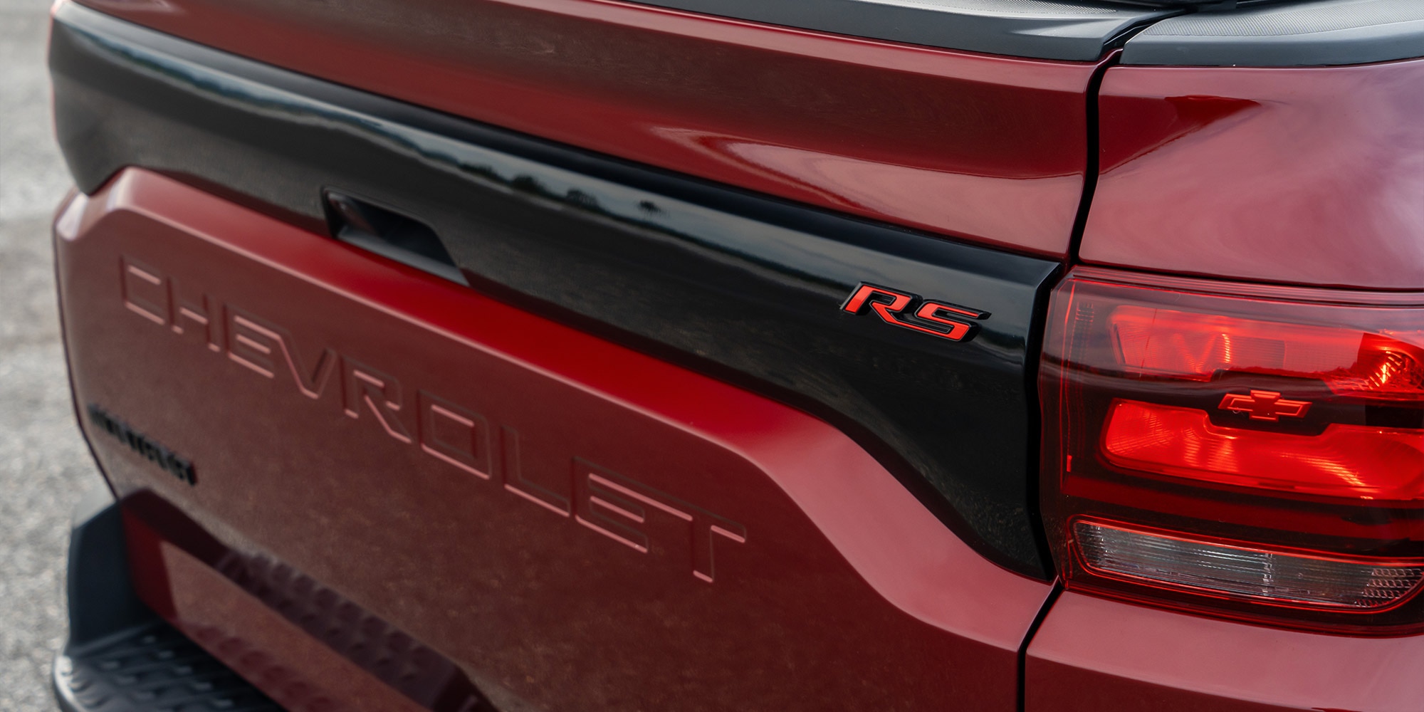 Diseño parte trasera de la Chevrolet Montana RS